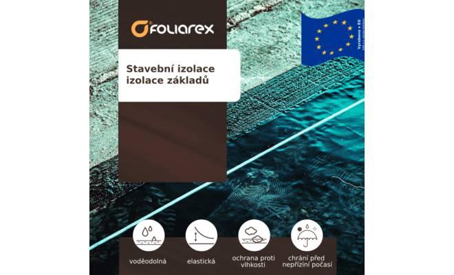 Stavební fólie  do základů certifikovaná fólie do základů 4x6 m - 200 (certifikovaná